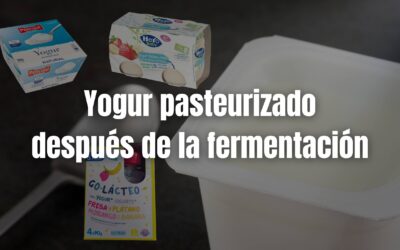 El «yogur pasteurizado después de la fermentación» es un yogur, pero no debería serlo