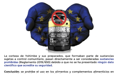 La Yohimbina se prohibió finalmente en Europa