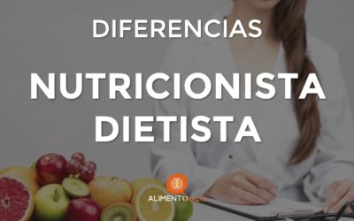 ¿Cuál es la diferencia entre «Nutricionista» y «Dietista»?