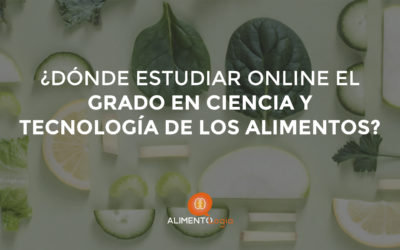 ¿Dónde estudiar Online Grado Ciencia y Tecnología de los Alimentos (a distancia)?