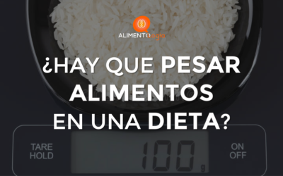 ¿Hay que Pesar los Alimentos en una Dieta?【la Gran Pregunta】