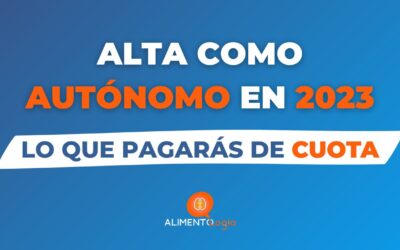 ¿Eres Dietista o Nutricionista y vas a hacerte Autónomo en 2023? Esto pagarás de Cuota