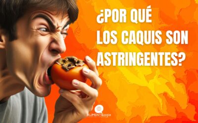 ¿Por qué los Caquis son astringentes y ásperos?
