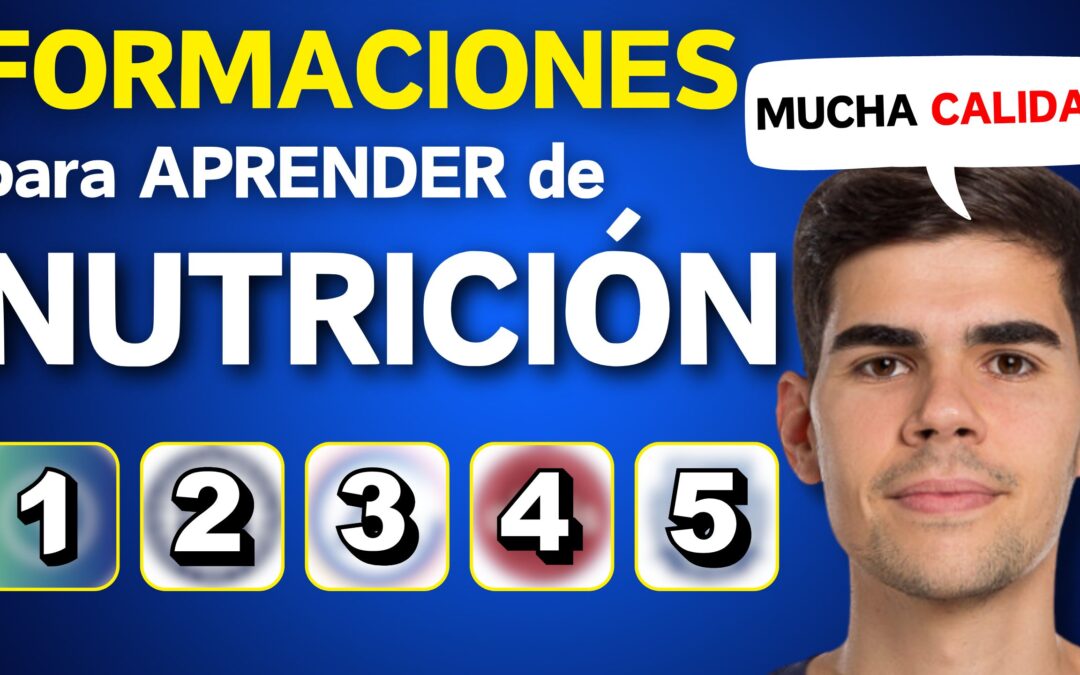 5 academias para formarte en Nutrición de forma 100% online